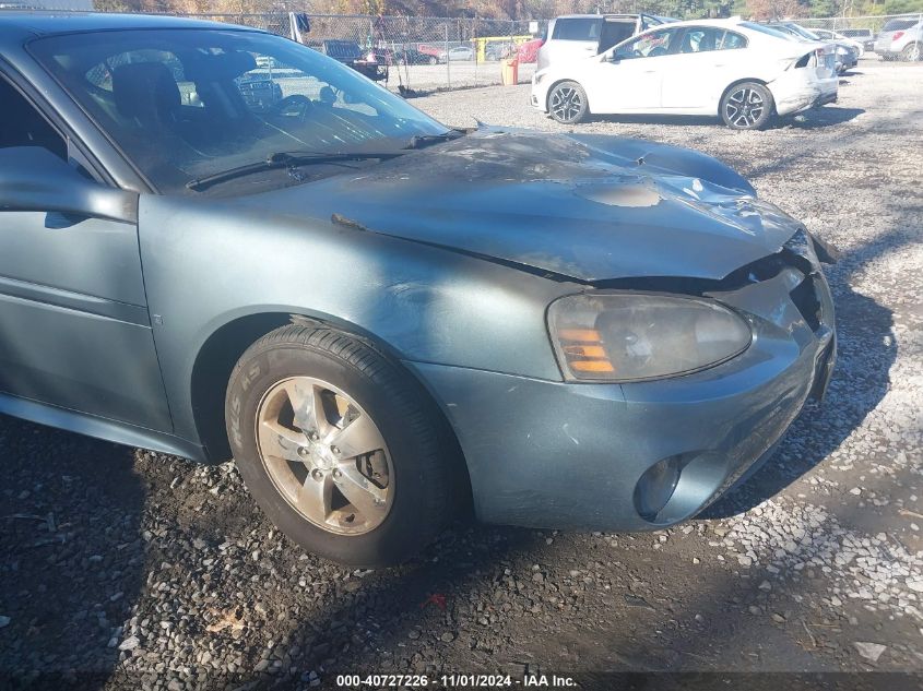 2007 Pontiac Grand Prix VIN: 2G2WP552571203837 Lot: 40727226