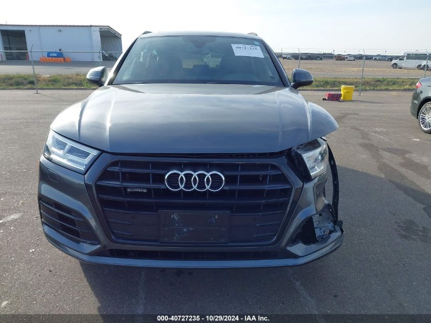 2020 Audi Q5 Titanium Premium Plus 45 Tfsi Quattro S Tronic VIN: WA1ENAFY0L2119289 Lot: 40727235