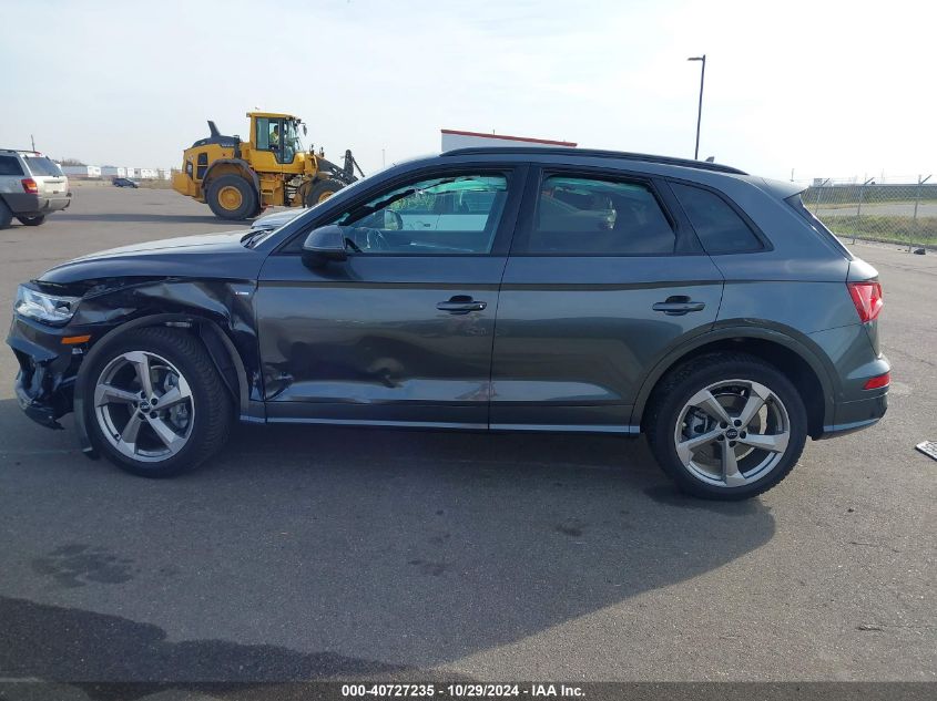 2020 Audi Q5 Titanium Premium Plus 45 Tfsi Quattro S Tronic VIN: WA1ENAFY0L2119289 Lot: 40727235