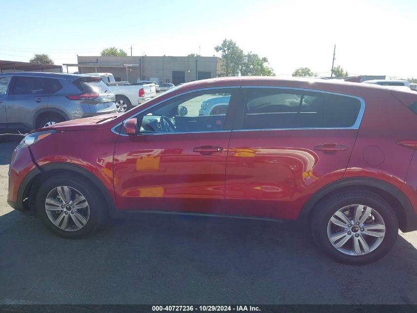 2017 Kia Sportage Lx VIN: KNDPM3AC6H7213308 Lot: 40727236