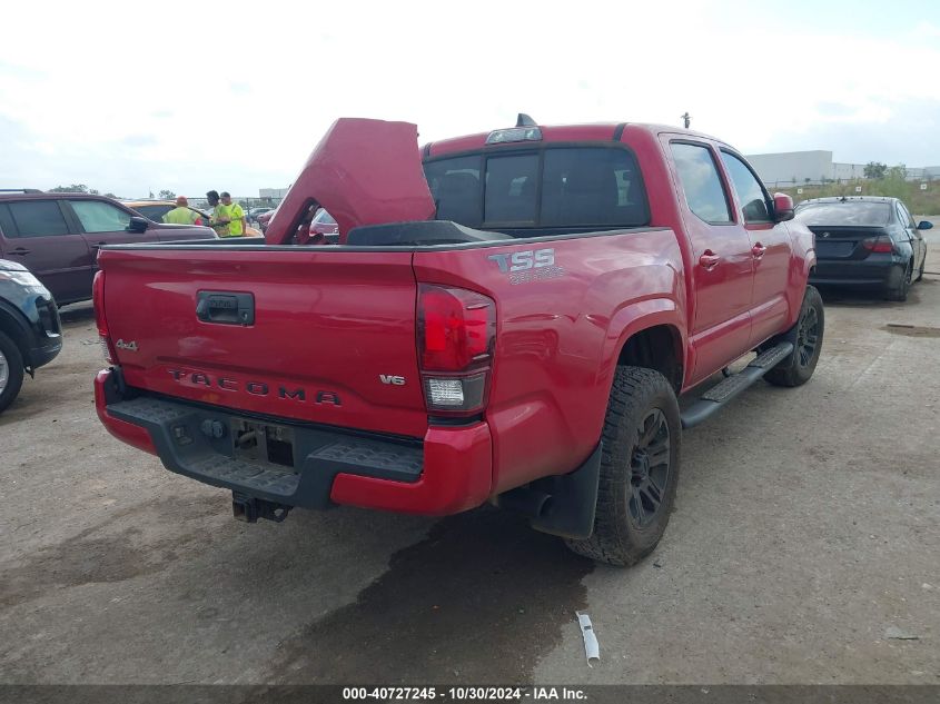 VIN 5TFCZ5ANXMX268187 2021 Toyota Tacoma, Sr V6 no.4