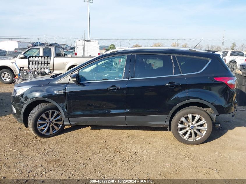 2017 Ford Escape Titanium VIN: 1FMCU9J99HUC21874 Lot: 40727248