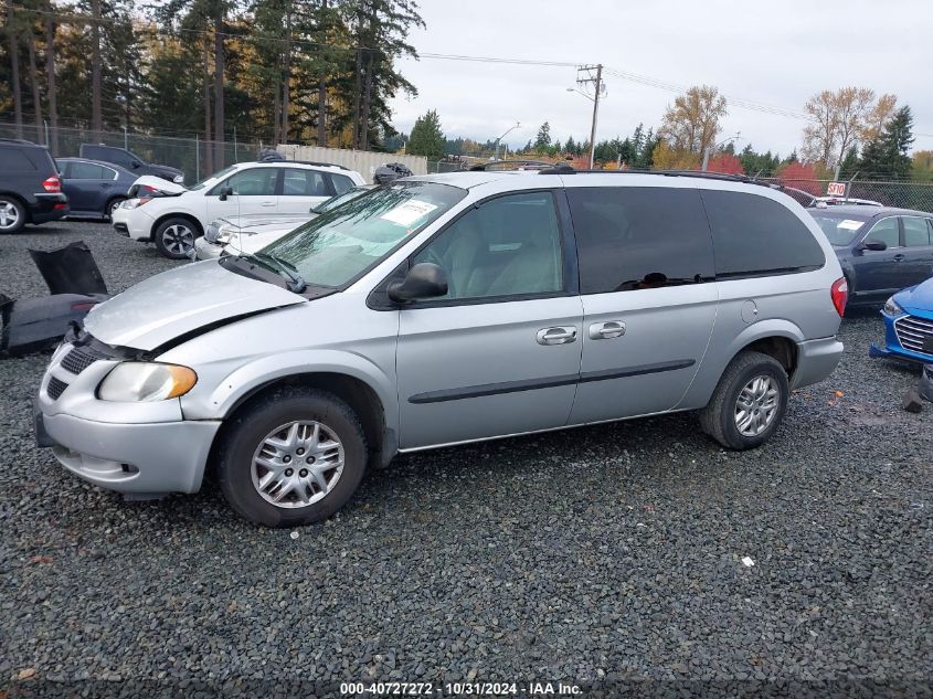 2003 Dodge Grand Caravan Sport VIN: 1D4GP44353B252943 Lot: 40727272