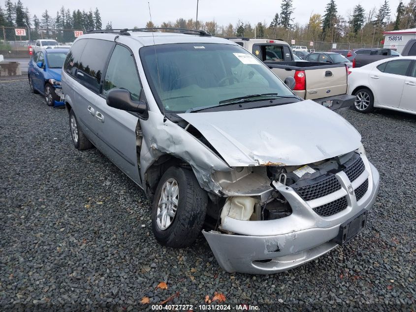 2003 Dodge Grand Caravan Sport VIN: 1D4GP44353B252943 Lot: 40727272