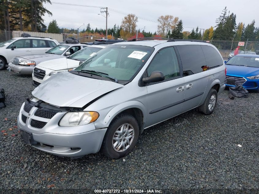 2003 Dodge Grand Caravan Sport VIN: 1D4GP44353B252943 Lot: 40727272