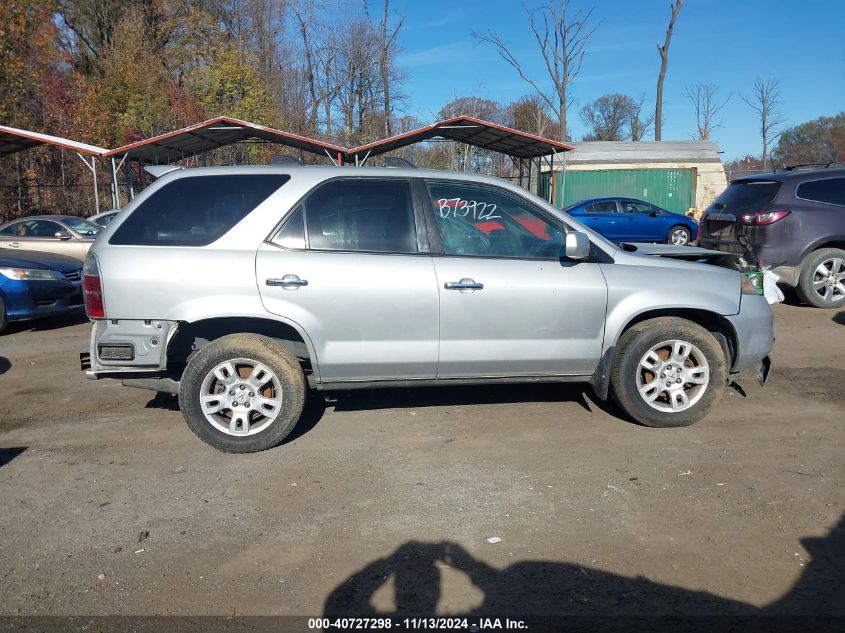 2005 Acura Mdx VIN: 2HNYD189X5H551372 Lot: 40727298