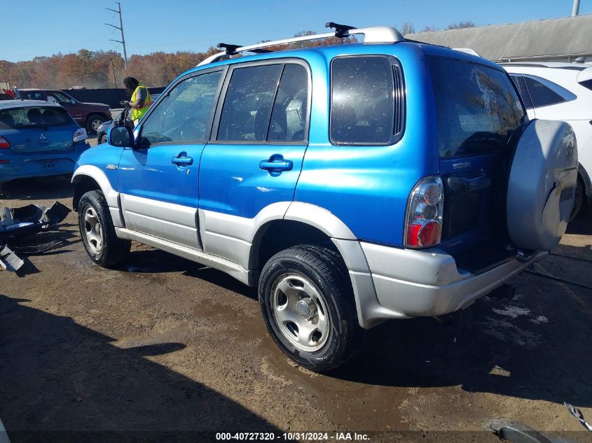 2005 Suzuki Grand Vitara Ex/Lx VIN: JS3TD62V254201123 Lot: 40727320