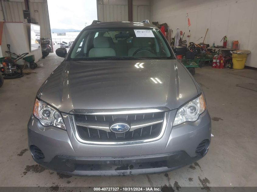 2008 Subaru Outback VIN: 4S4BP60C287323210 Lot: 40727327