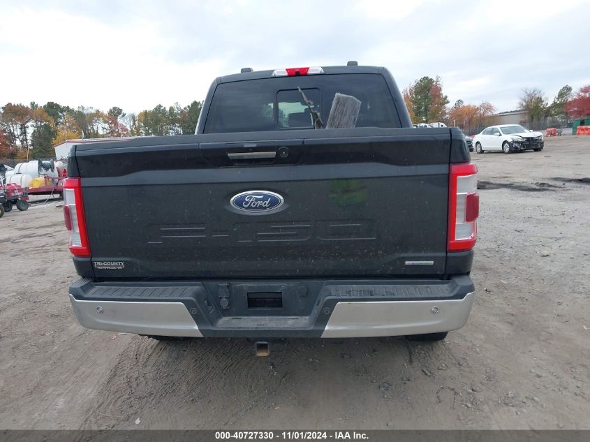 2022 Ford F-150 Lariat VIN: 1FTFW1E80NFA08973 Lot: 40727330