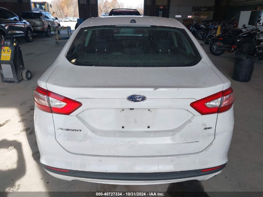 2015 Ford Fusion Se VIN: 3FA6P0H78FR299730 Lot: 40727334