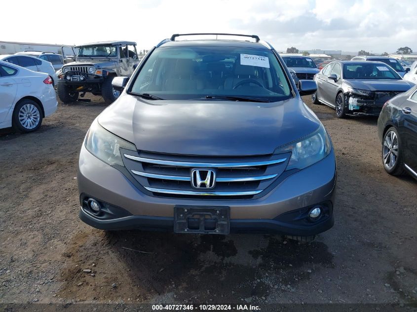 2014 Honda Cr-V Ex-L VIN: 5J6RM4H72EL112223 Lot: 40727346