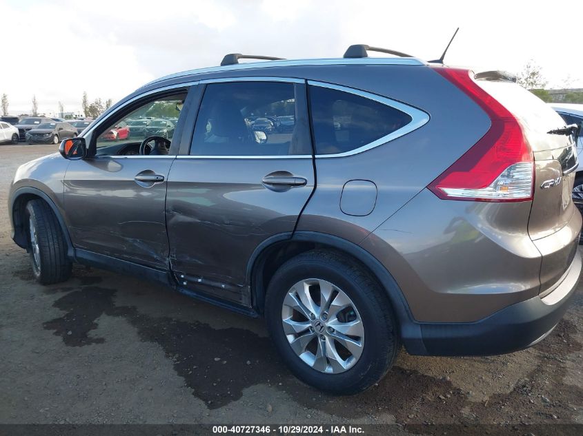 2014 Honda Cr-V Ex-L VIN: 5J6RM4H72EL112223 Lot: 40727346