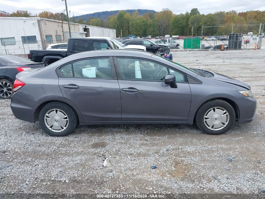 2014 Honda Civic Hf VIN: 2HGFB2F6XEH534932 Lot: 40727353