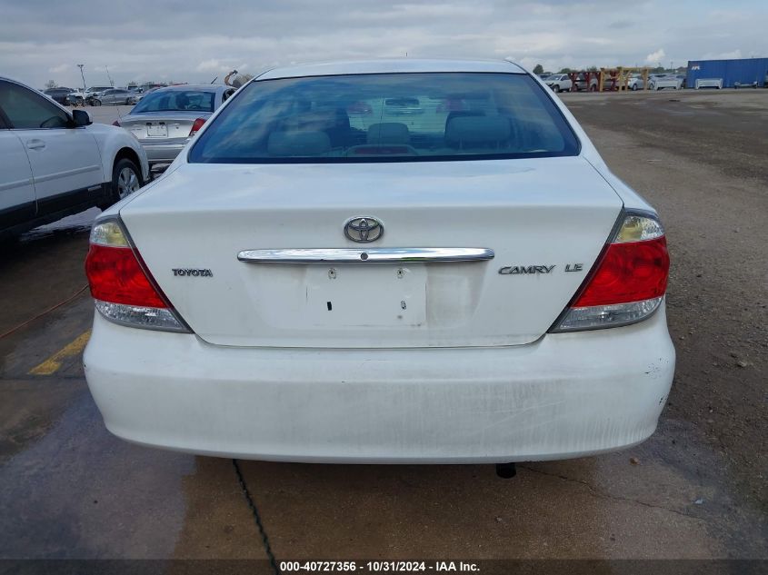 2005 Toyota Camry Le VIN: 4T1BE32K05U565774 Lot: 40727356