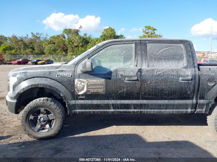 2016 Ford F-150 Xlt VIN: 1FTEW1CG9GFA15686 Lot: 40727360