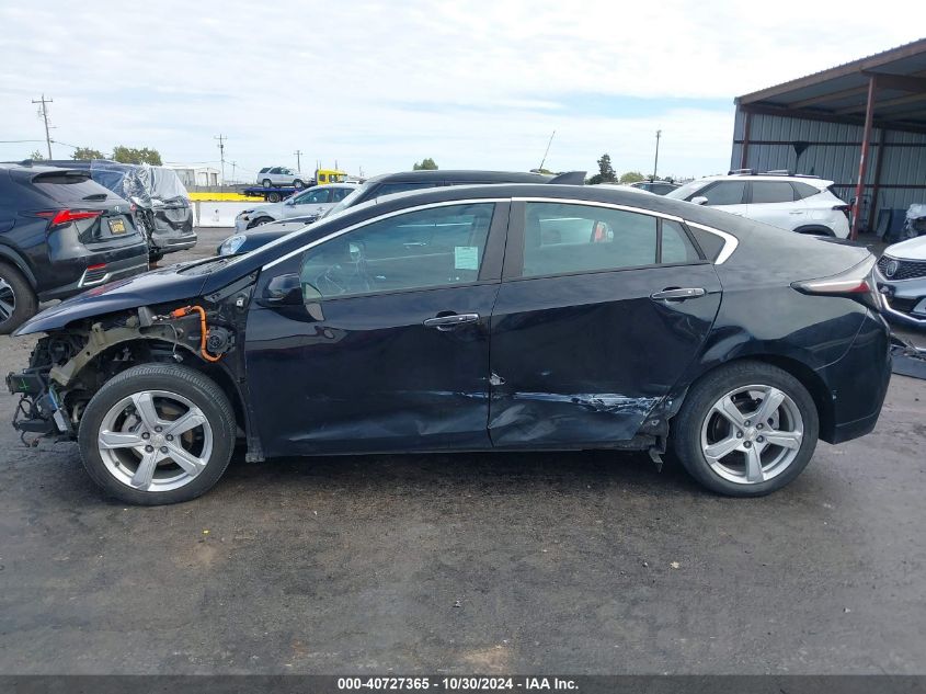 2018 Chevrolet Volt Lt VIN: 1G1RC6S51JU156867 Lot: 40727365