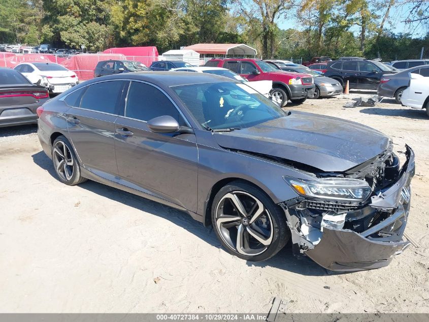 VIN 1HGCV1F30JA122232 2018 Honda Accord, Sport no.1