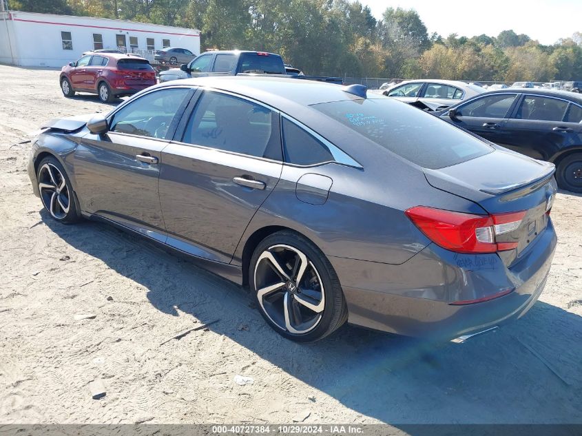 VIN 1HGCV1F30JA122232 2018 Honda Accord, Sport no.3