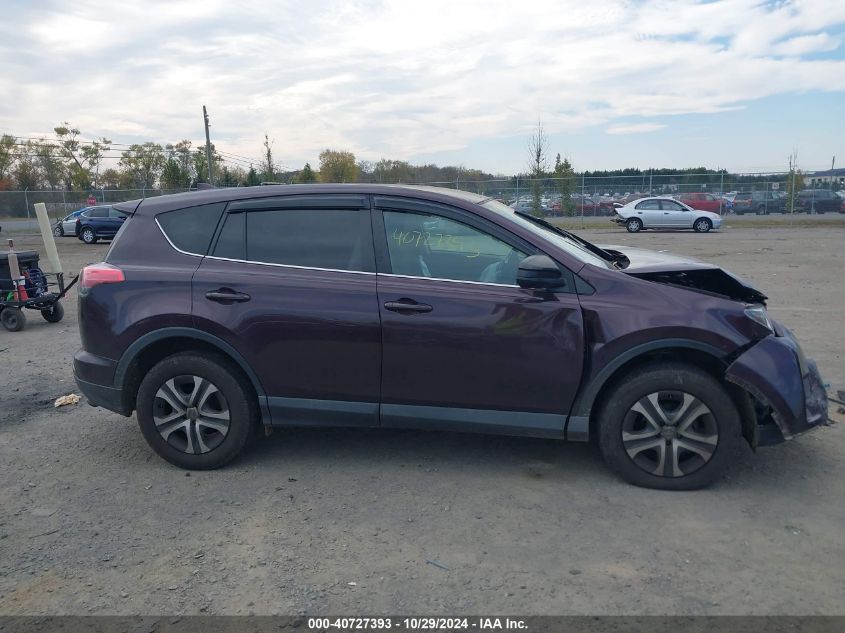 2018 Toyota Rav4 Le VIN: 2T3BFREV9JW821868 Lot: 40727393