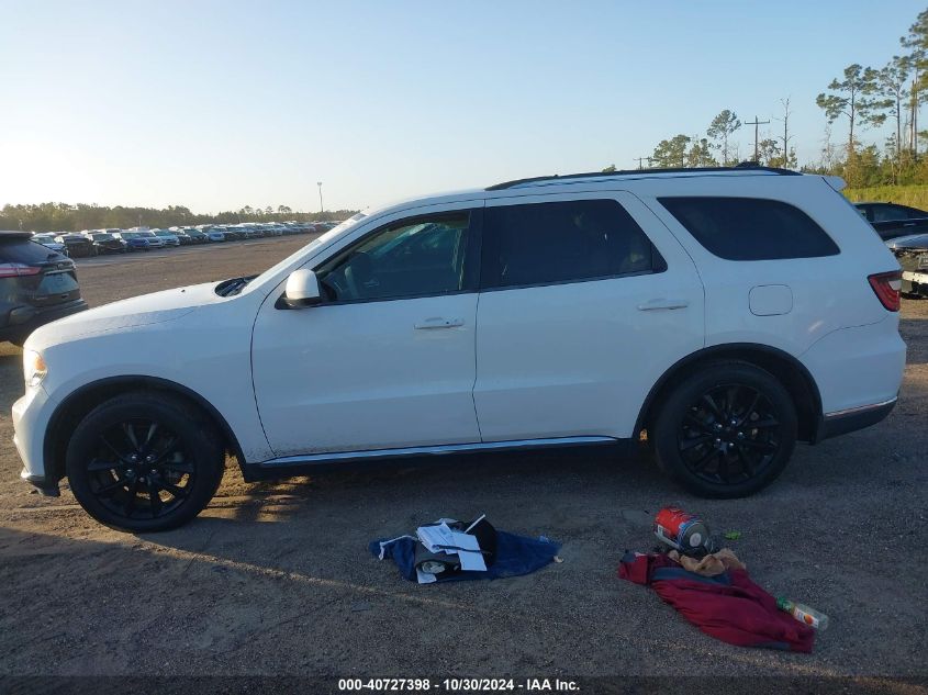 2017 Dodge Durango Sxt Rwd VIN: 1C4RDHAG9HC757589 Lot: 40727398