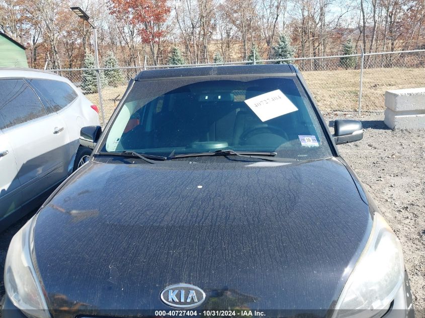 2012 Kia Soul + VIN: KNDJT2A66C7368026 Lot: 40727404