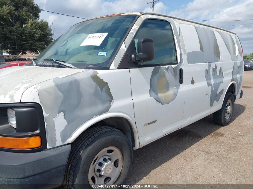 2006 Chevrolet Express Work Van VIN: 1GCHG35U961220803 Lot: 40727417