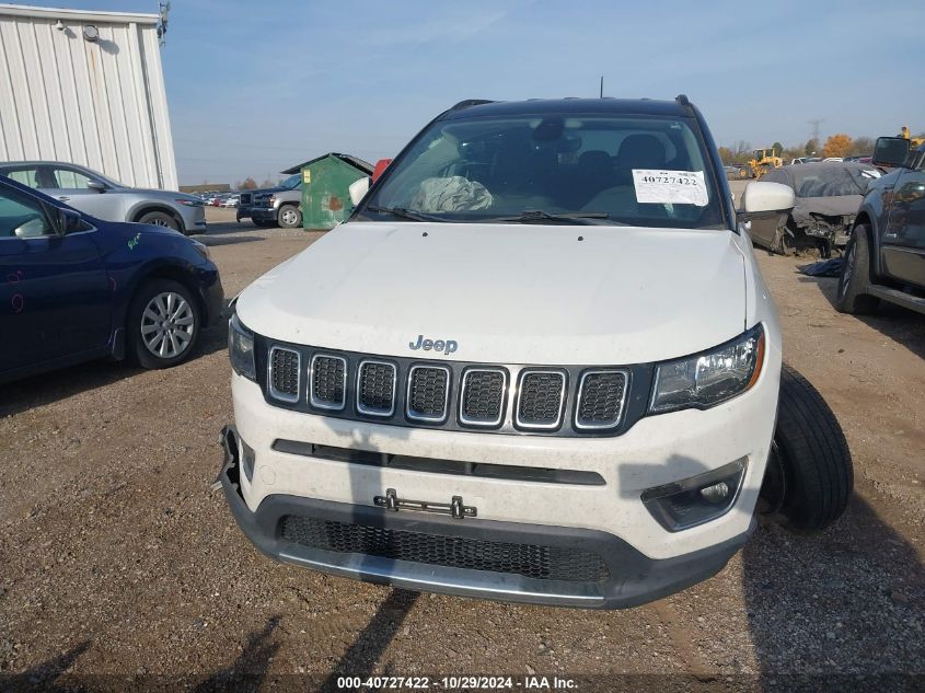 2018 Jeep Compass Limited 4X4 VIN: 3C4NJDCB9JT231605 Lot: 40727422