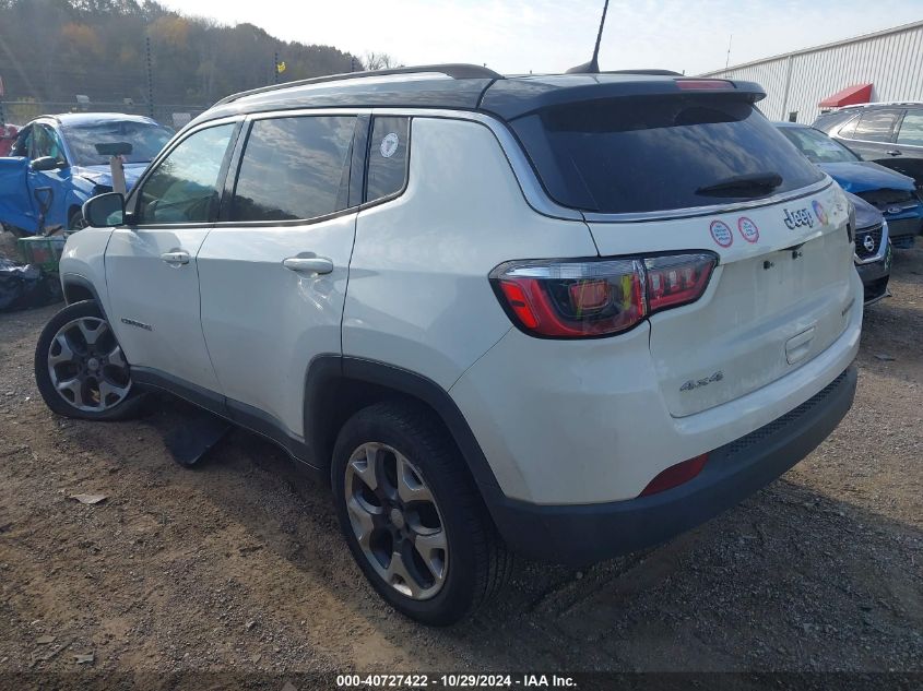 2018 Jeep Compass Limited 4X4 VIN: 3C4NJDCB9JT231605 Lot: 40727422