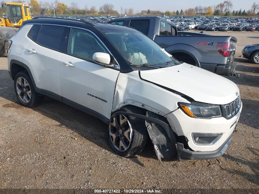 VIN 3C4NJDCB9JT231605 2018 Jeep Compass, Limited 4X4 no.1