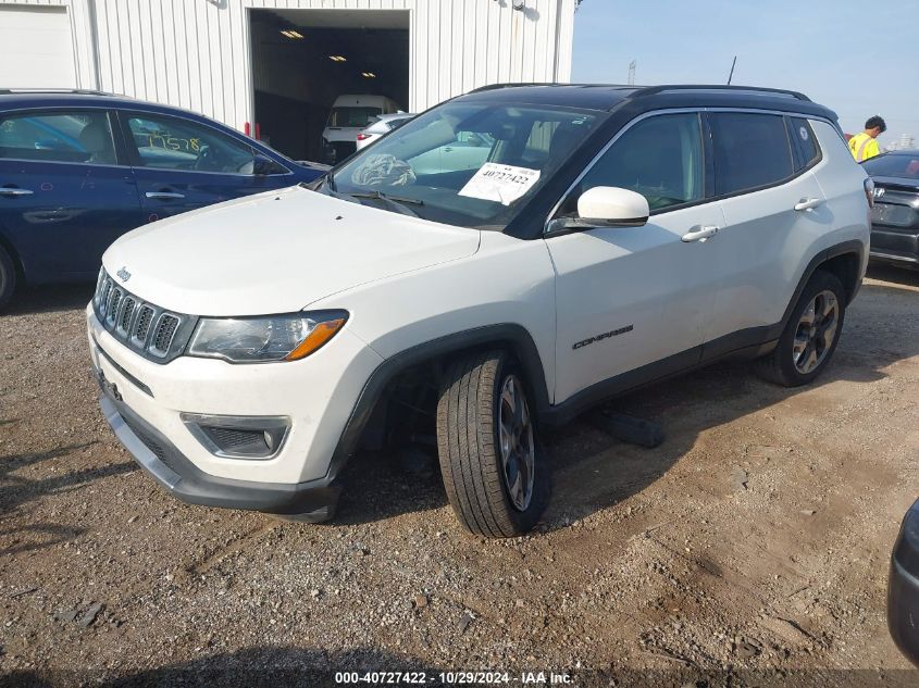 VIN 3C4NJDCB9JT231605 2018 Jeep Compass, Limited 4X4 no.2