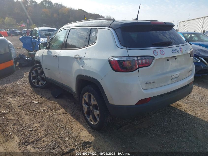 VIN 3C4NJDCB9JT231605 2018 Jeep Compass, Limited 4X4 no.3