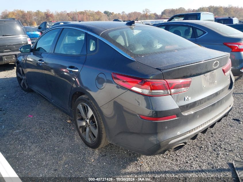 VIN 5XXGT4L31KG291550 2019 KIA Optima, S no.3