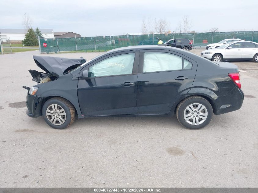 2018 Chevrolet Sonic Ls Auto VIN: 1G1JB5SG9J4128083 Lot: 40727443