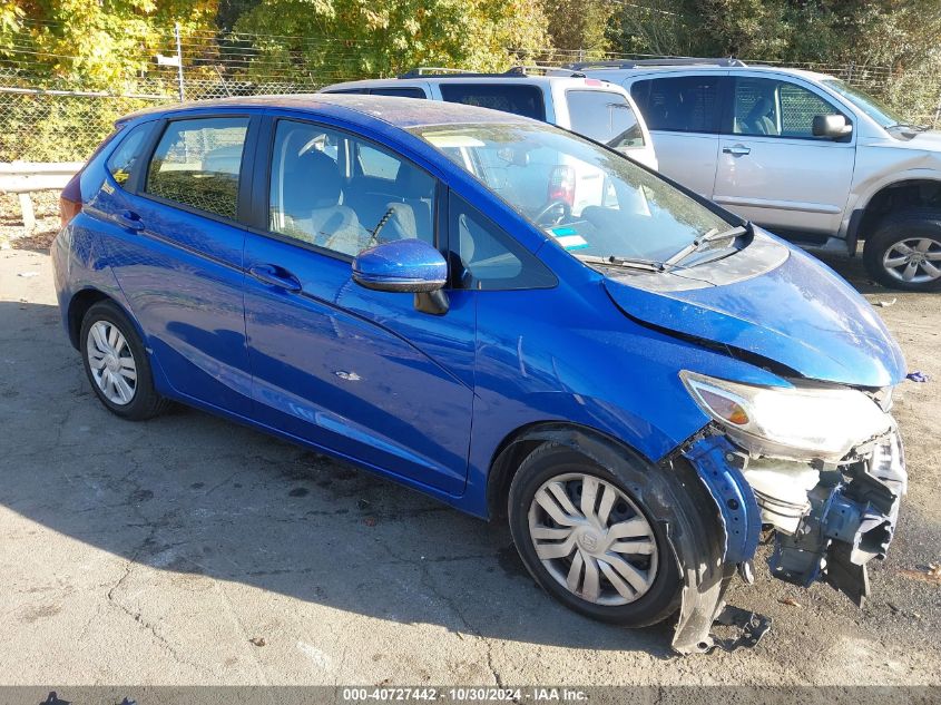 VIN JHMGK5H54HS020966 2017 Honda Fit, LX no.1