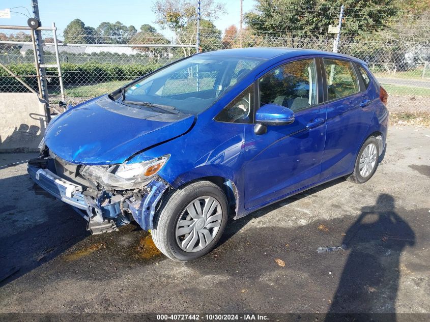 VIN JHMGK5H54HS020966 2017 Honda Fit, LX no.2