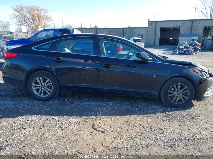 2017 Hyundai Sonata Se VIN: 5NPE24AF2HH486917 Lot: 40727446