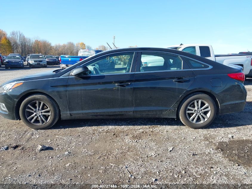 2017 Hyundai Sonata Se VIN: 5NPE24AF2HH486917 Lot: 40727446