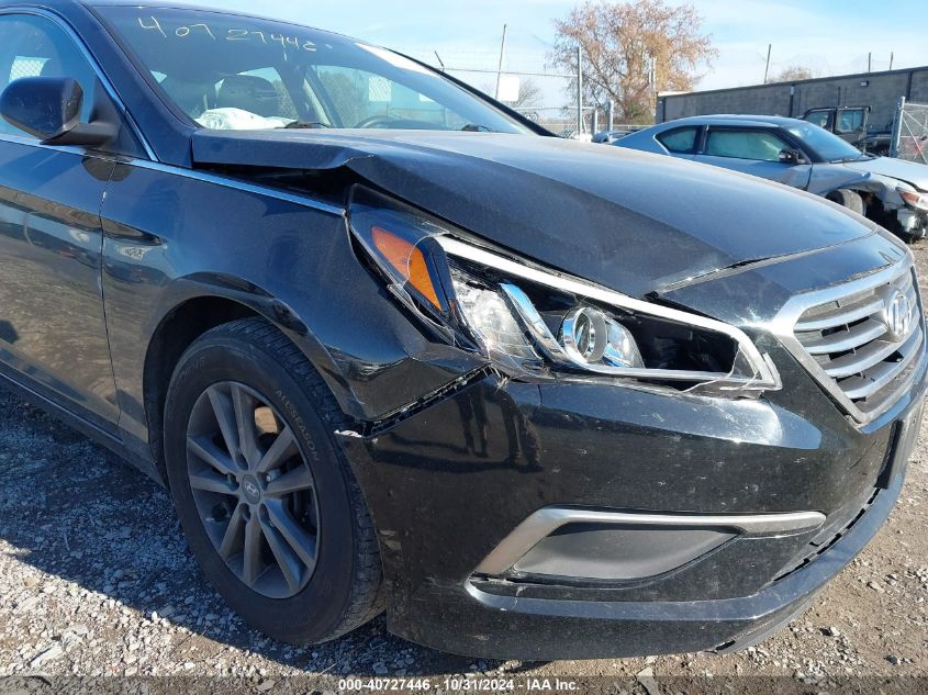 2017 Hyundai Sonata Se VIN: 5NPE24AF2HH486917 Lot: 40727446