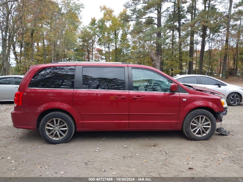 2014 Dodge Grand Caravan Sxt 30Th Anniversary VIN: 2C4RDGCG2ER407646 Lot: 40727458