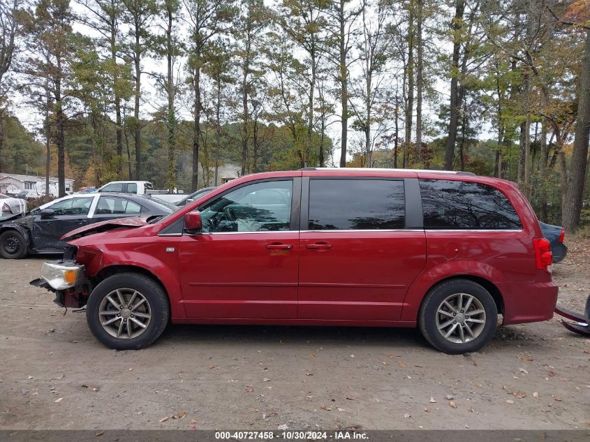 2014 Dodge Grand Caravan Sxt 30Th Anniversary VIN: 2C4RDGCG2ER407646 Lot: 40727458