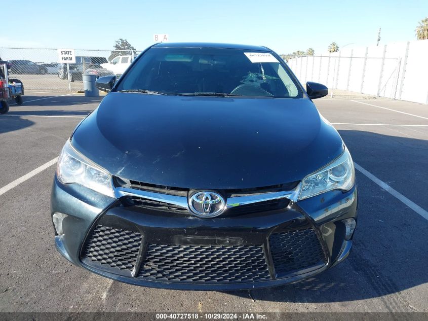 2015 Toyota Camry Se VIN: 4T1BF1FK2FU895087 Lot: 40727518