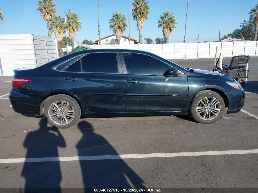 2015 Toyota Camry Se VIN: 4T1BF1FK2FU895087 Lot: 40727518