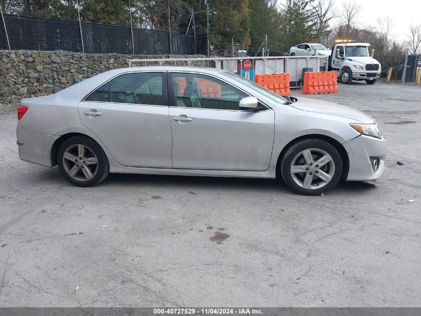 2012 Toyota Camry Se VIN: 4T1BF1FK5CU542273 Lot: 40727529