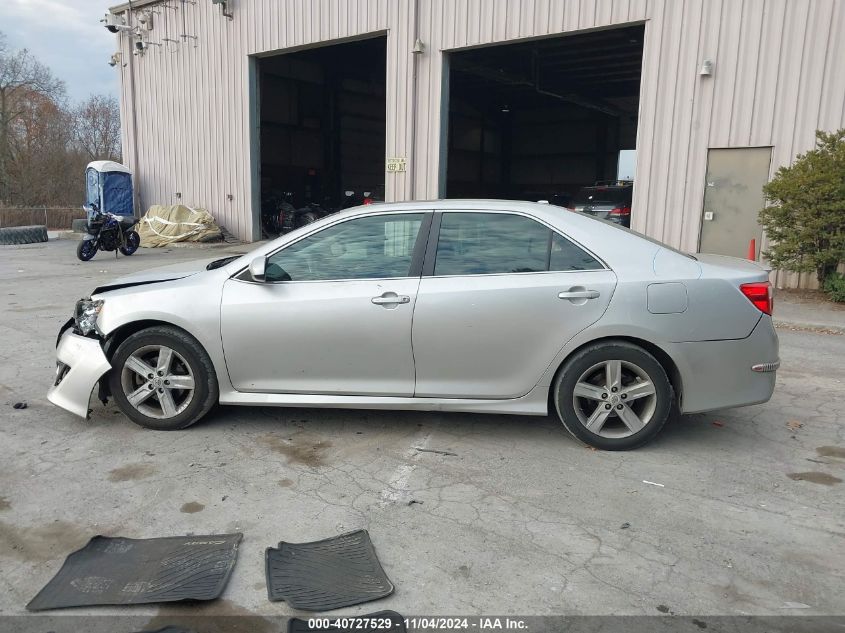 2012 Toyota Camry Se VIN: 4T1BF1FK5CU542273 Lot: 40727529