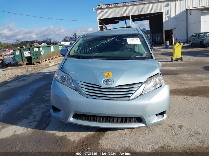 2017 Toyota Sienna Le 8 Passenger VIN: 5TDKZ3DC5HS834410 Lot: 40727535