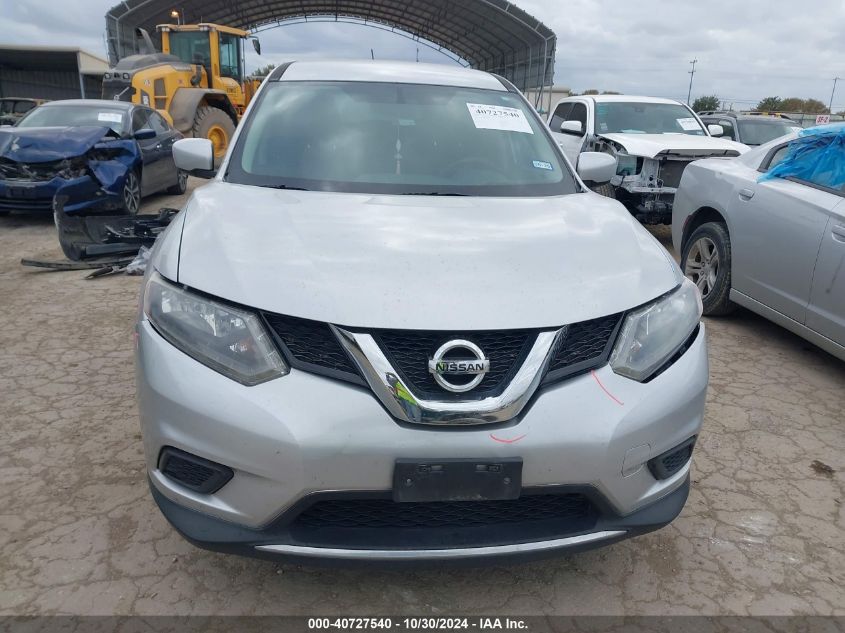 2016 Nissan Rogue S VIN: JN8AT2MT8GW027681 Lot: 40727540