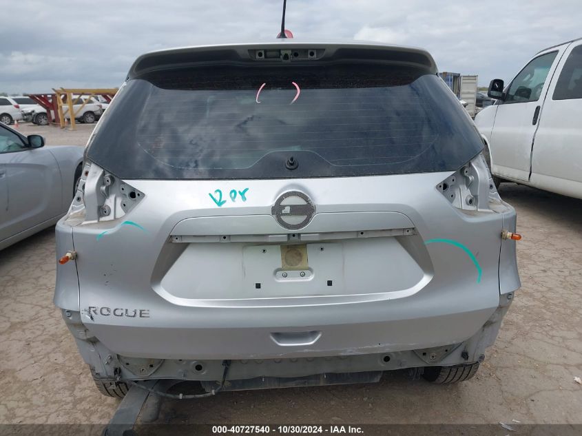 2016 Nissan Rogue S VIN: JN8AT2MT8GW027681 Lot: 40727540