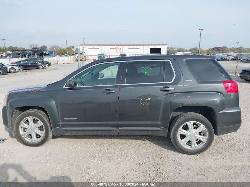 2017 GMC Terrain Sle-1 VIN: 2GKALMEKXH6281731 Lot: 40727545