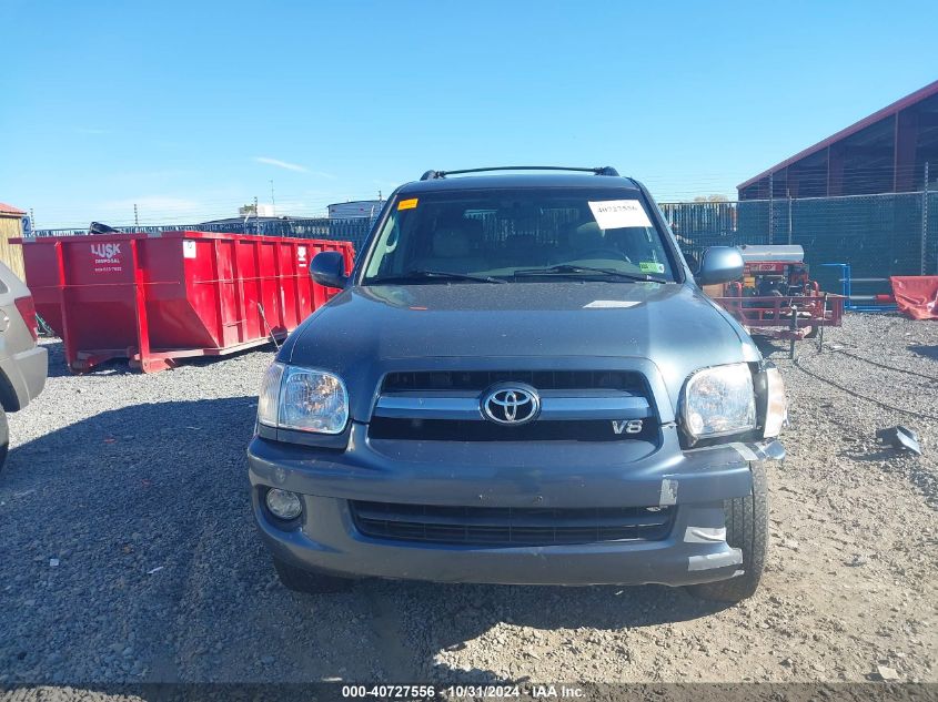 2006 Toyota Sequoia Sr5 V8 VIN: 5TDBT44AX6S276055 Lot: 40727556