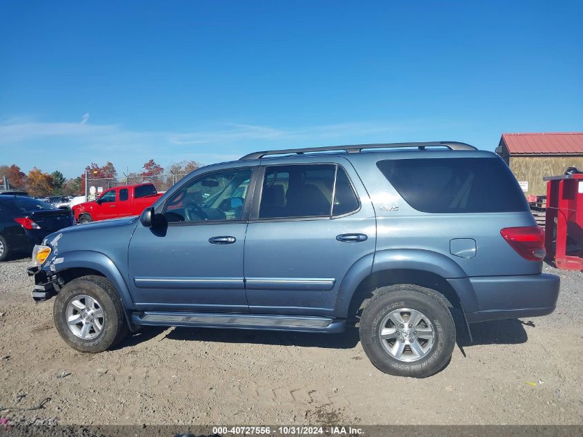 2006 Toyota Sequoia Sr5 V8 VIN: 5TDBT44AX6S276055 Lot: 40727556